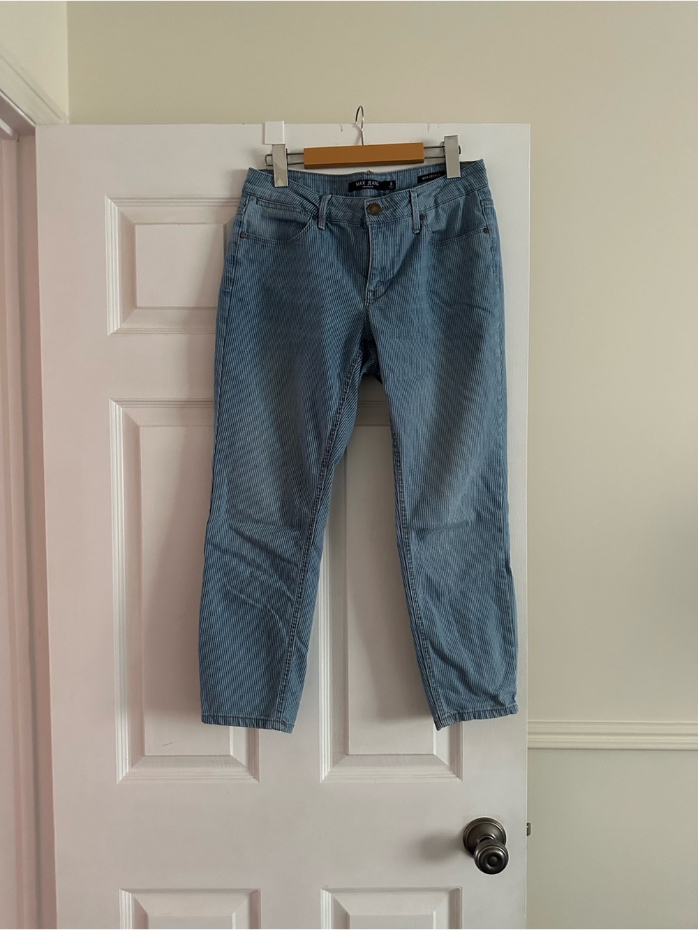 Max Jeans Relaxed Fit Light Blue Denim